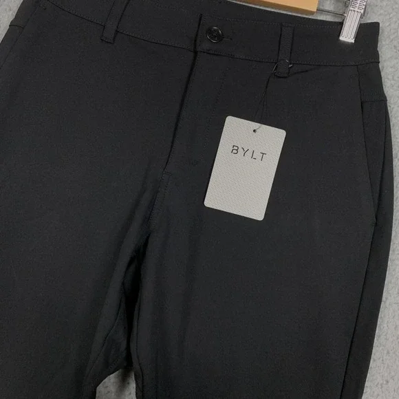 BYLT Everyday Pant 2.0 Men's 30 x 30 Black Slim Fit Elite+ Wrinkle Free NWT $128